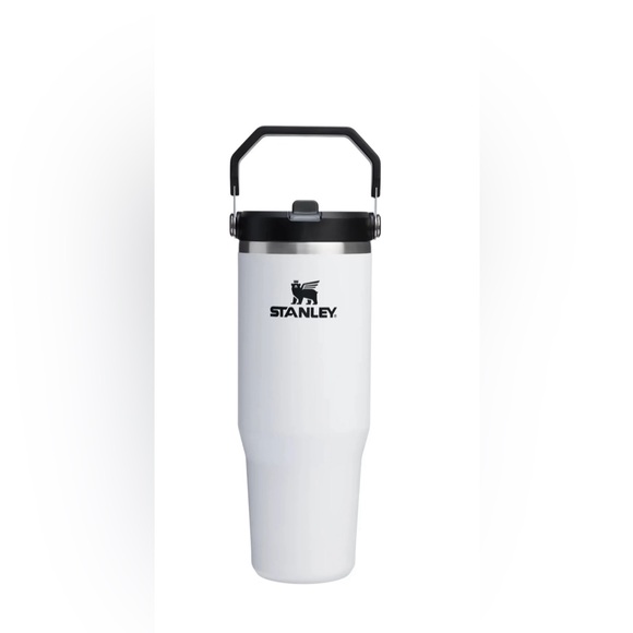 New - Stanley IceFlow Flip Straw Tumbler 30 oz.  Chalk - not avail online - Picture 2 of 4
